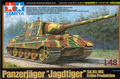 Tamiya TA32569 - Panzerjager Jagdtiger Early Production - 1:48