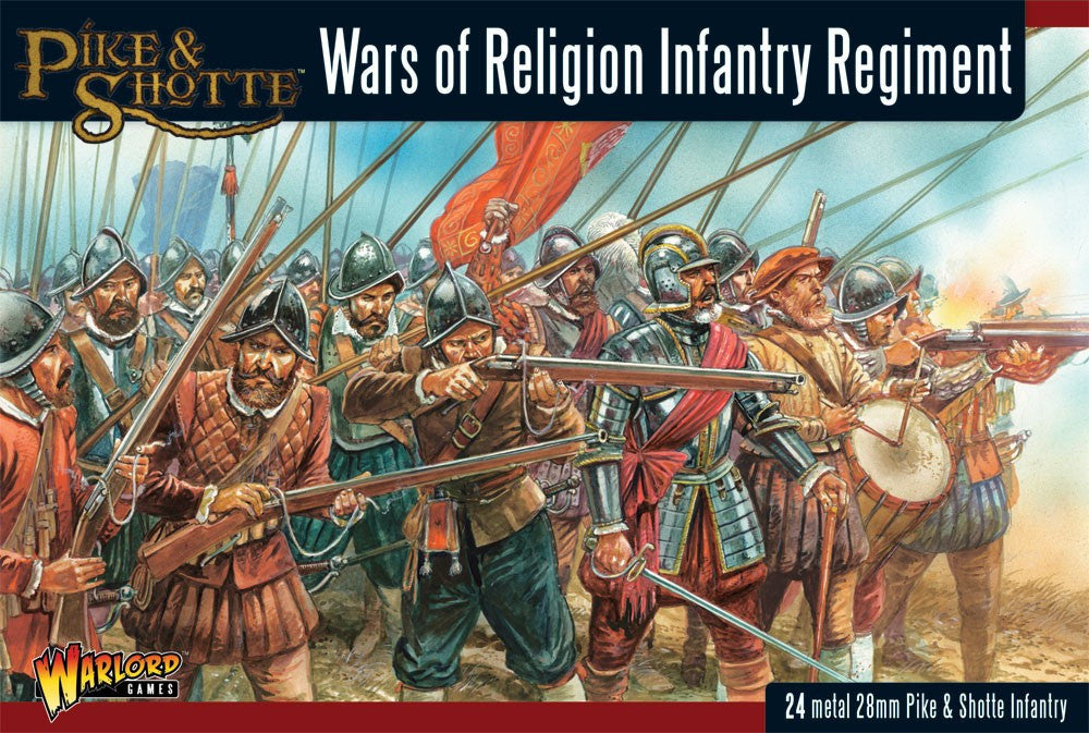 Pike & Shotte - WGP19 - Wars of Religion Infantry Regiment - 28mm