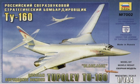 Zvezda - 7002 - Tupolev Tu-160 Blackjack - 1: 144