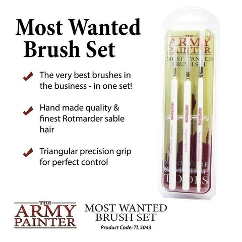 Most Wanted Brush Set - The Army Painter - TL5043P