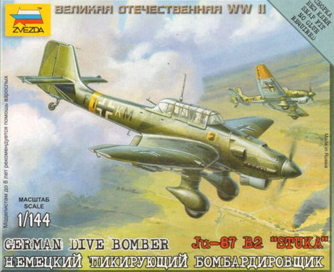 Zvezda - 6123 - Junkers Ju-87B-2 'Stuka' - 1:144