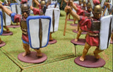 ROMANS ITALIAN ALLIES INFANTRY PUNIC WARS - 1:32 - PAINTED (SET 23) - CP@