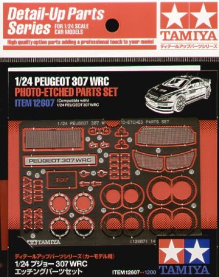 Tamiya - 12607 - Peugeot 307 WRC - 1:24 (OOP)