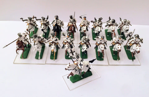 Teutonic knights x17 (XII - XIII Century) - 1:72 (PAINTED) - Italeri - 6019 - CP@