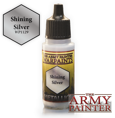 The Army Painter - WP1129 - Shining Silver - 18ml.