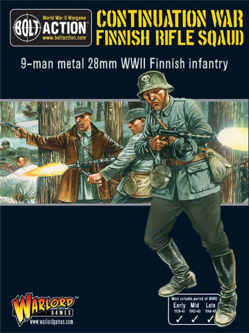 Finnish Rifle Squad - 28mm - Bolt Action - WGB-FN-02