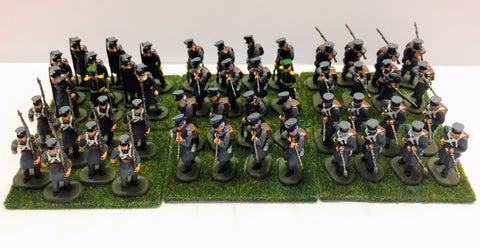 Russian Militia x 48 - 1:72 TYPE 1 (HIGH PAINTED) - Hat - 8099 - CP@