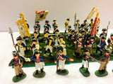 Prussian Musketeers with Flags x 39 - 1:72 - Hat - 8083 - (HIGH PAINTED) - CP@