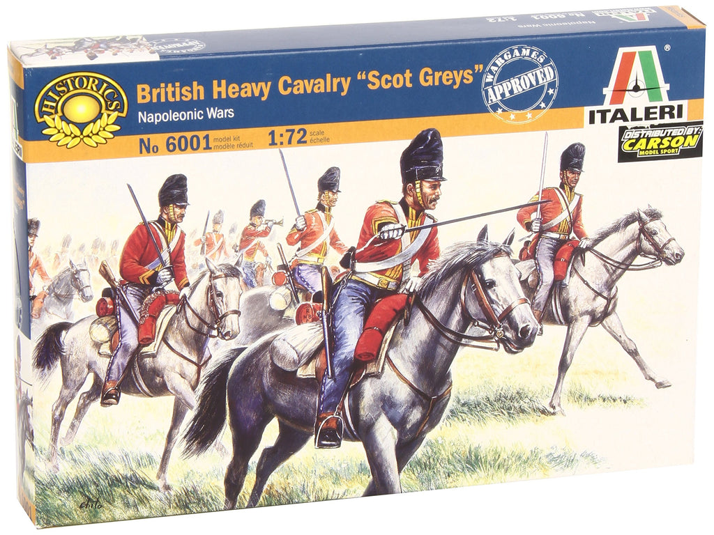 Italeri - 6001 - British heavy cavalry "Scots Grey" - 1:72