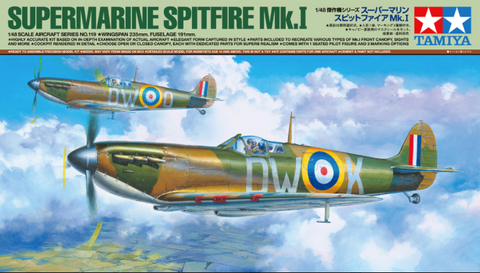 Tamiya 61119 - Supermarine Spitfire Mk.1 - 1:48