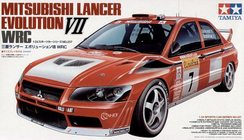 Tamiya TA24257 - Mitsubishi Lancer Evolution VII WRC 2002 - 1:24