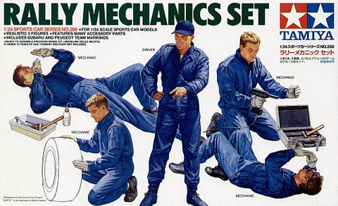 Tamiya TA24266 - Rally Mechanics Set - 1:24