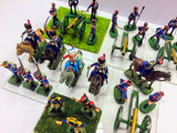 French line horse artillery x 4 - 1:72 - Hat - 8039 - @