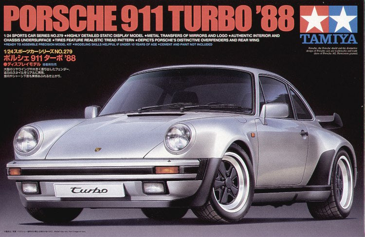 Tamiya TA24279 - Porsche 911 Turbo 1988 - 1:24