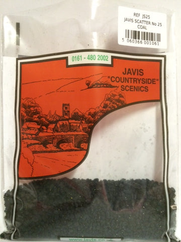 JAVIS - JS25 - SCATTER NO.25 SIMULATED COAL 12s 40gms approx