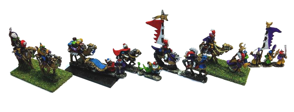 Araby Characters - 10mm - Warmaster - PAINTED - CP@