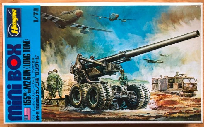 M2GUN Long Tom 155mm - 1:72 - HASEGAWA - @