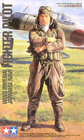 Tamiya 36312 - Japanese (WWII) Navy Pilot - 1:16