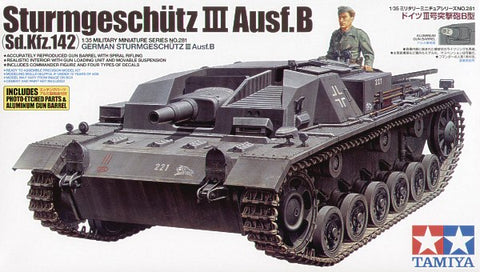 Tamiya 35281 - Sturmgeschutz/StuG.III Ausf.B Sd.Kfz.142 - 1:35