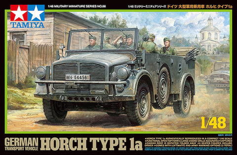 Tamiya TA32586 - Horch Type 1a German Transport Vehicle - 1:48