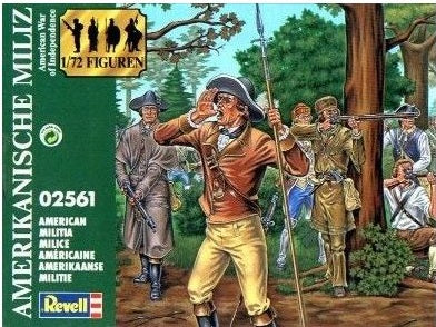 Revell - 02561 - American Militia - 1/72