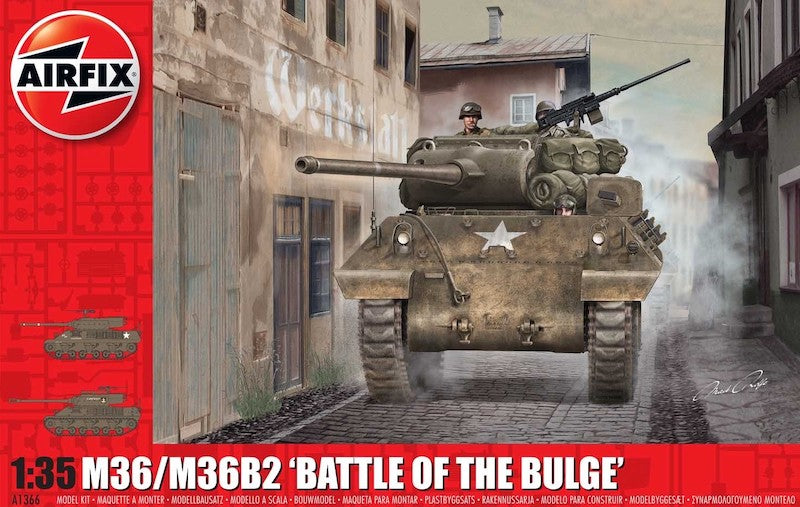 Airfix - 1366 - M36/M36B2 Battle of the Bulge - 1:35