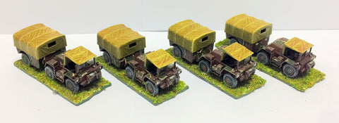 Roco - Gama Goat Covered x 4 - Modern US Camo - 1:87 - PAINTED