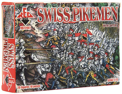 Red Box - 72061 - Swiss Pikemen - 1:72