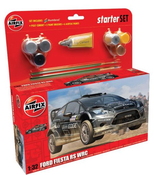 Ford Fiesta WRC Starter Set - 1:32 - Airfix - A55302 - @