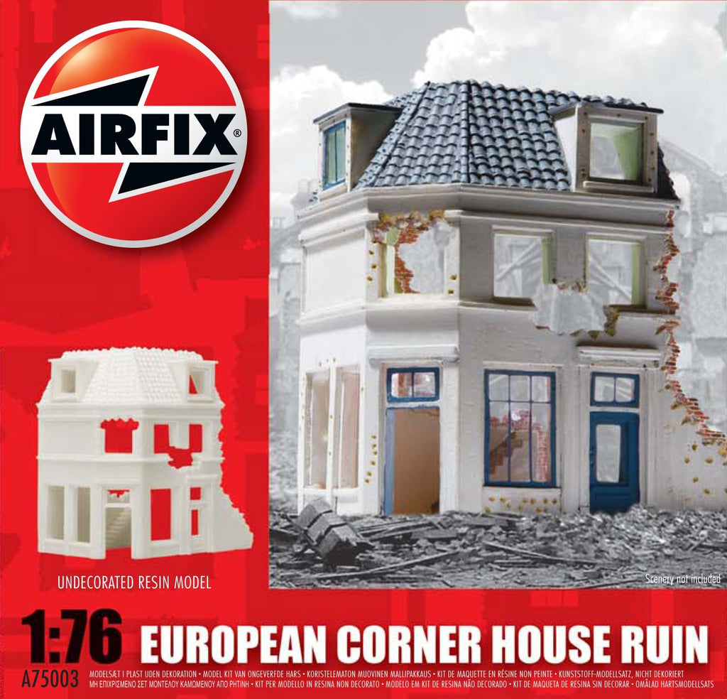 Airfix - 75003 - European corner house ruin - 1:76