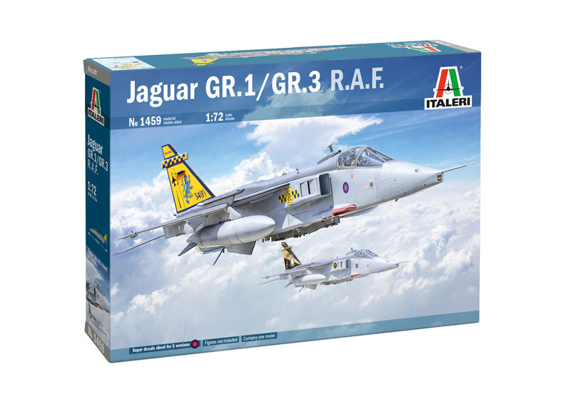 Italeri - 1459 - Sepecat Jaguar GR.1 / GR.3 5 schemes - 1:72