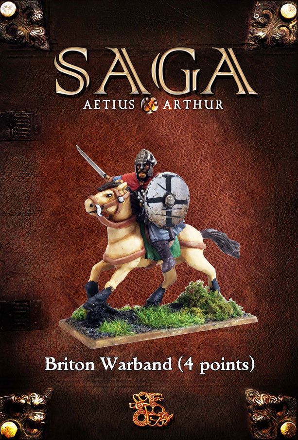 Gripping Beast - SAGA - Aetius & Arthur - Briton Warband (4 points) - 28mm-@