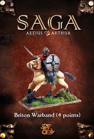 Gripping Beast - SAGA - Aetius & Arthur - Briton Warband (4 points) - 28mm-@