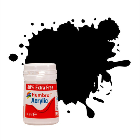 Humbrol - AB0033EP - Paints & Painting - N.33 Black Matt