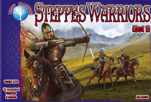 Steppes Warriors. Set 1 - 1:72 - Dark Alliance - 72051 - @