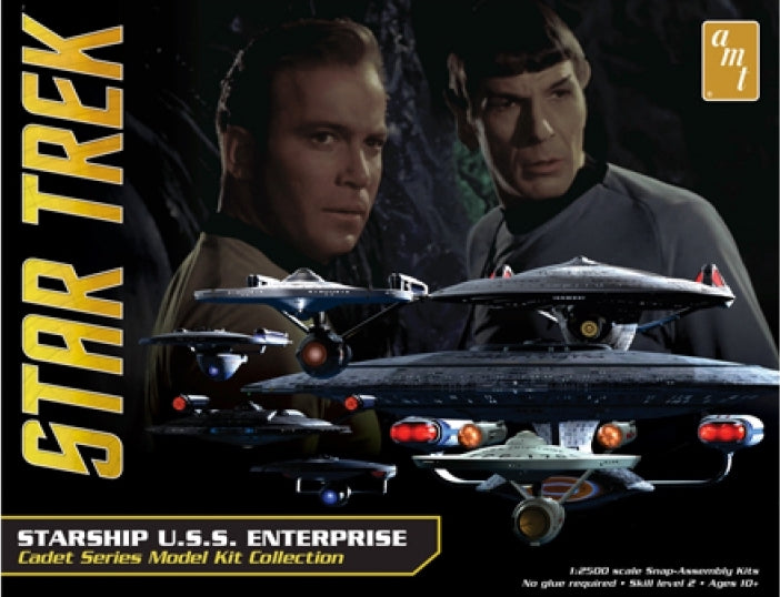AMT - 954 - Star Trek - USS Enterprise Box Set - 1:2500