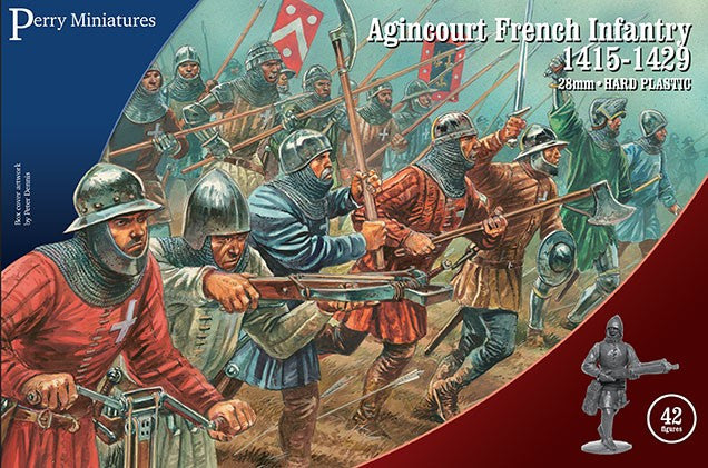 Perry - A050 - Agincourt French Infantry 1415-1429 - 28mm