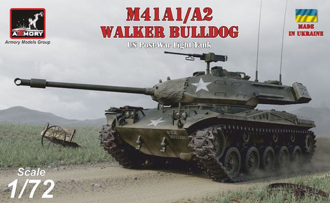 Armory - 72412 - M41A1/A2 Walker Bulldog U.S. post-war Light tank - 1:72
