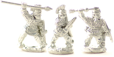 Pendraken - Armoured, attacking, mixed weapons (Ancient Late Roman) - 10mm