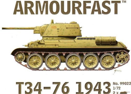 Armourfast - 99022 - Soviet T-34/76 1943 - 1:72