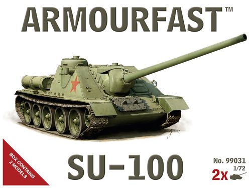 Soviet SU-100 - Armourfast - 99031 - 1:72 - @