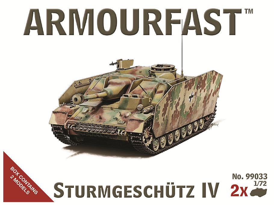 Armourfast - 99033 - StuG/Sturmgeschutze IV - 1:72
