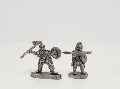 Pendraken - Lusitanian heavy foot, with spear and shield (Ancient Spanish) - 10mm