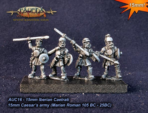 Baueda - Iberian Caetrati (8 foot) - 15mm
