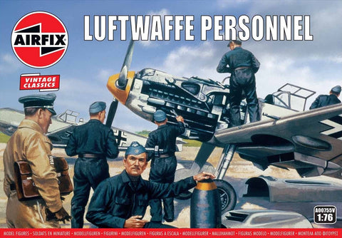 Airfix - 00755V - Luftwaffe Personnel (WWII) 'Vintage Classics series'- 1:76