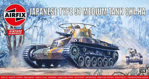 Airfix - 01319V - Type 97 Japanese Chi Ha Tank - 1:76