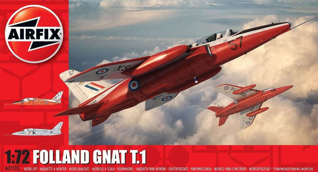 Folland Gnat T.1 - Airfix - 02105 - 1:72
