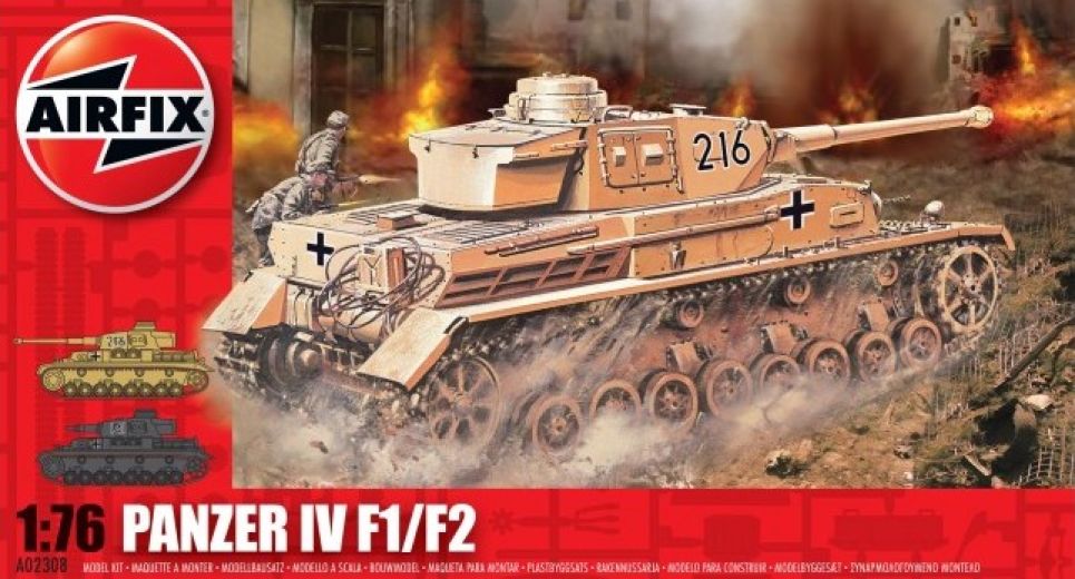 Pz.Kpfw.IV Ausf.F1/F2 - 1:76 - Airfix - 02308 - @