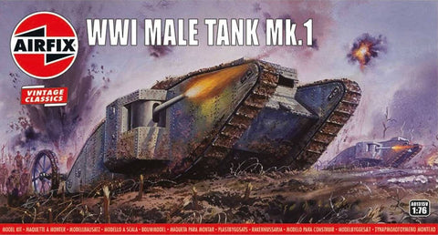 Female Tank 'Vintage Classics series' WWI - 1:76 - Airfix - 02337V - @