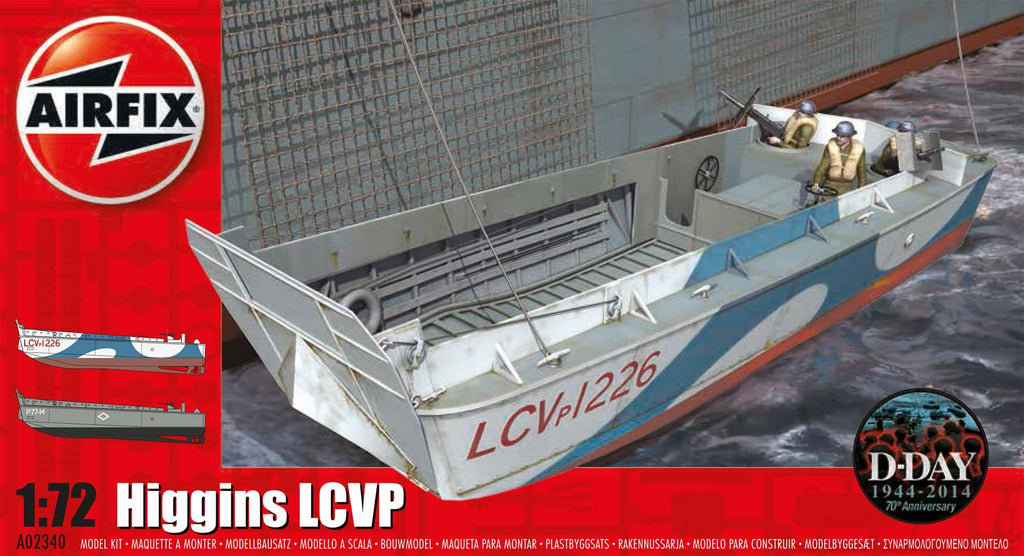 Airfix - X02340 - Higgins LCVP - 1:72